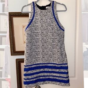 DO+BE business casual striped dress